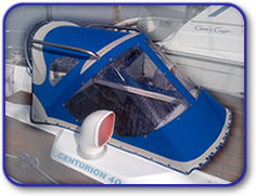 Iverson's Canvas Companionway Dodger Cover